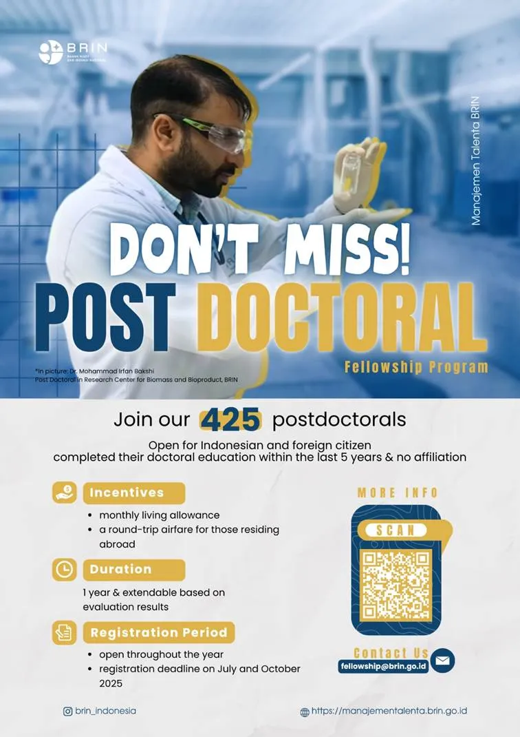 BRIN Postdoctoral Program